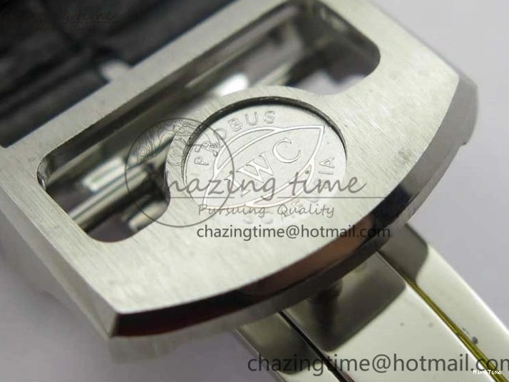 MIROTIME 0216 Portugieser Perpetual Calendar IW503301 V9F 1:1 Best Edition Silver Dial on Black Leather Strap A EyeCatching 7116